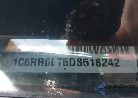 2013 Ram 1500 Slt from USA, damaged, VIN 1C6RR6LT5DS518242